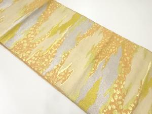 アンティーク　霞模様織出し袋帯（材料）